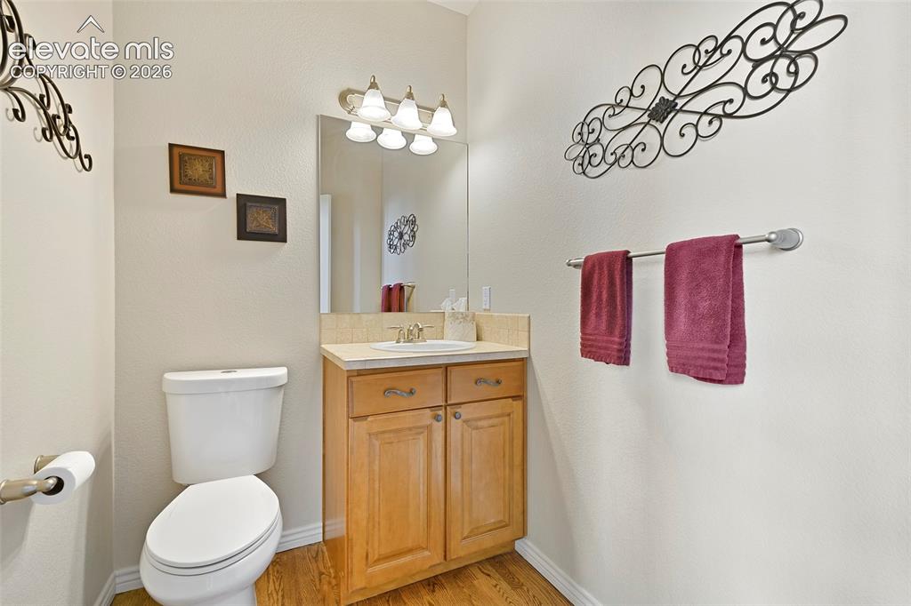 Image 18 of 46: Off of powder room