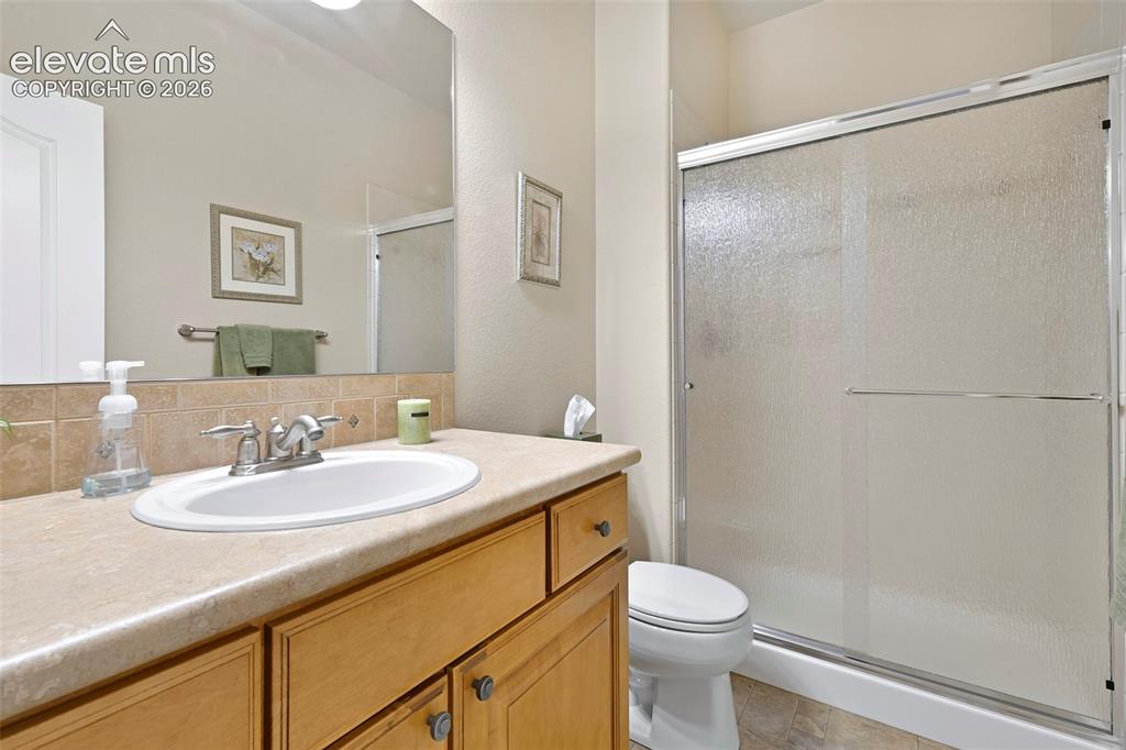 Image 38 of 46: Lower level 3/4 bath