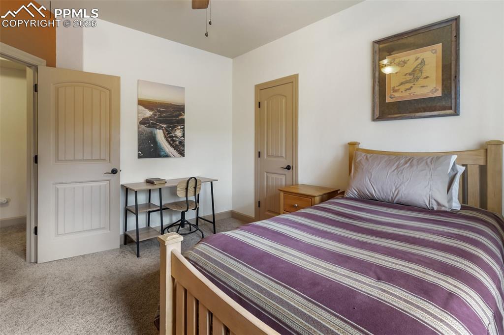 Image 35 of 44: Basement bedroom