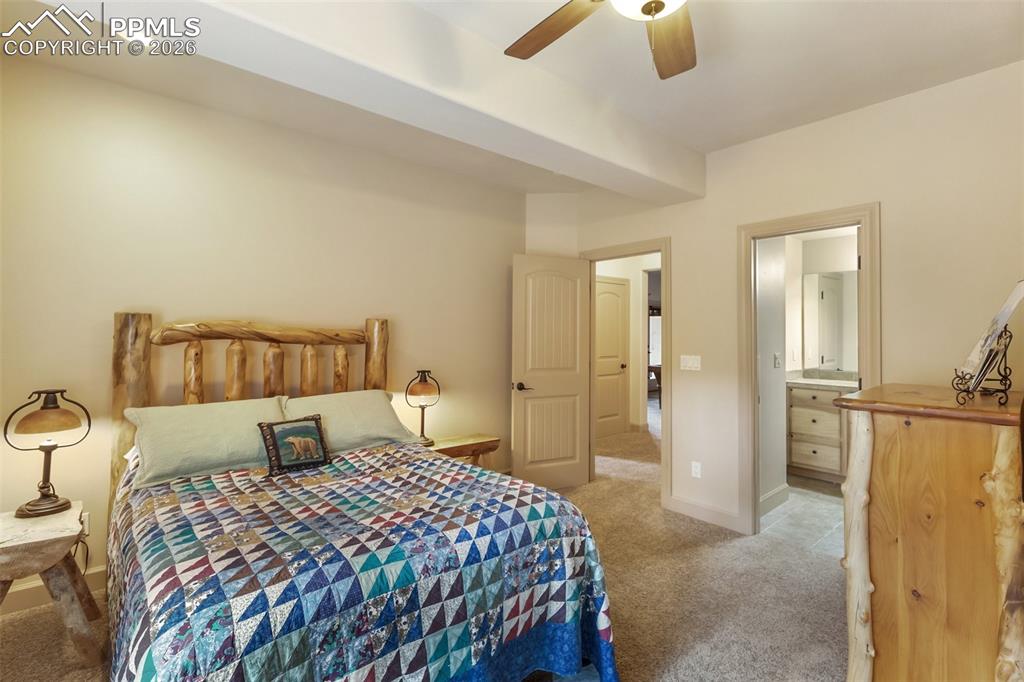 Image 36 of 44: Basement bedroom