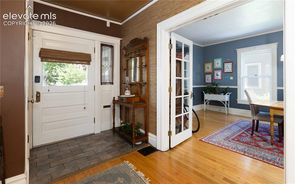 Image 6 of 37: Entry with access to living space or kitchen and office