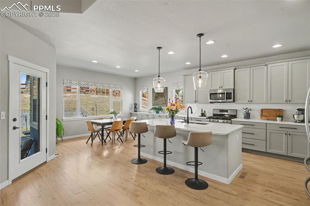 Image 3 of 40: Massive Island - massive amount of cabinetry! 