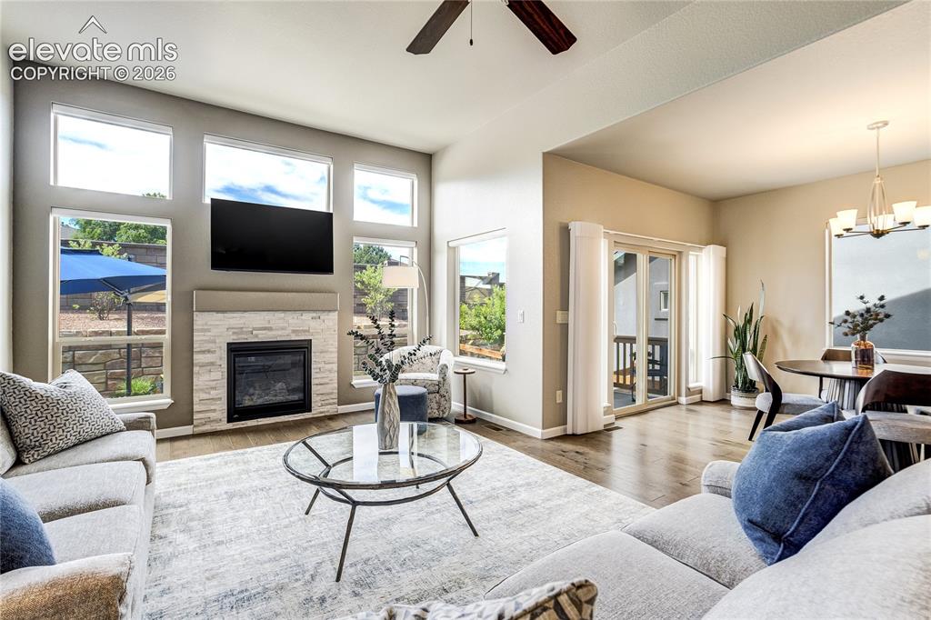 Image 13 of 48: Filled with natural light, this welcoming living space offers the perfect s