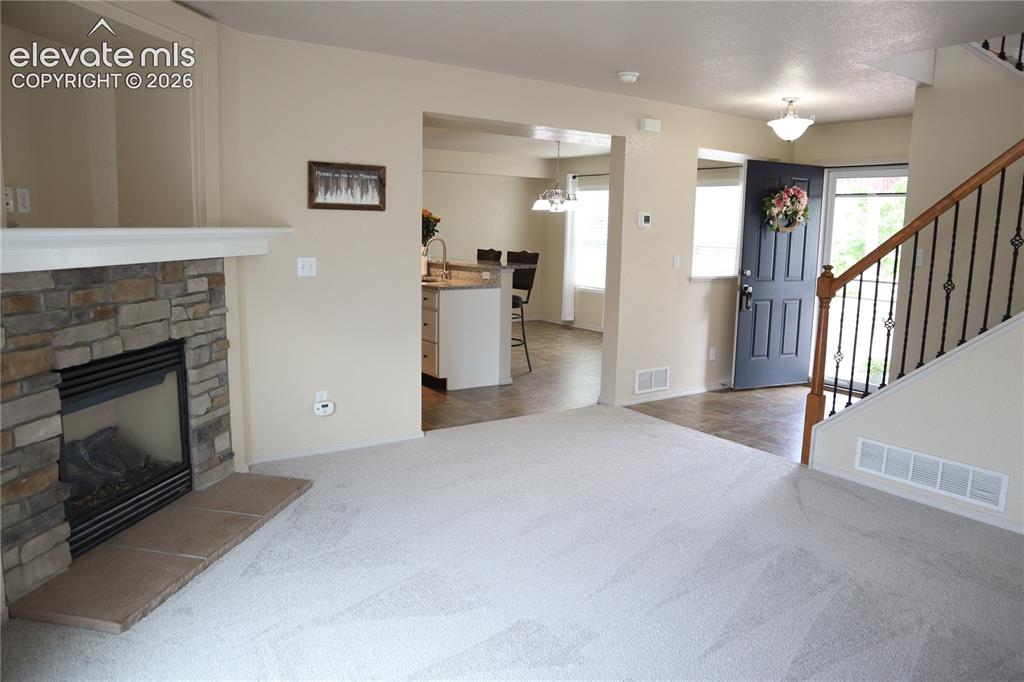 Image 2 of 34: Entry into the Living Room.