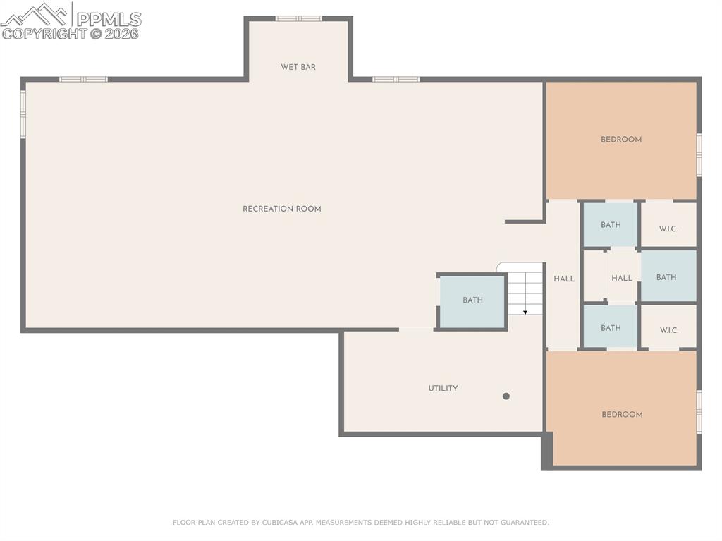 Image 44 of 49: Basement floor plan