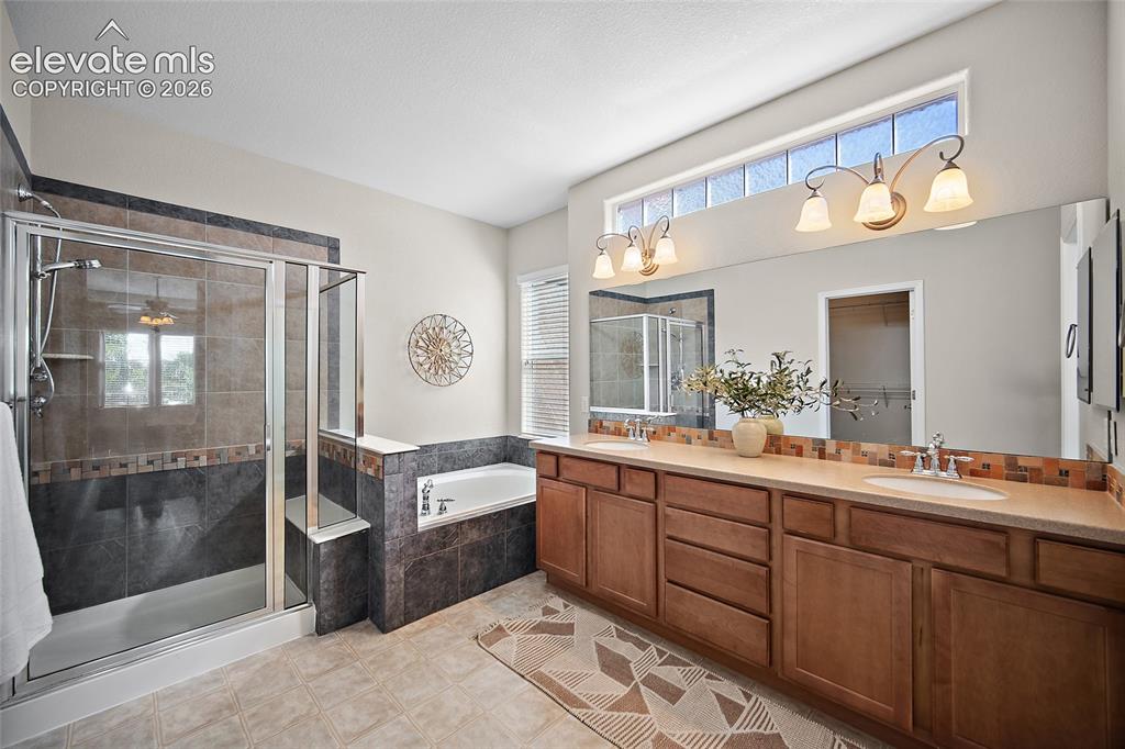 Image 18 of 40: Primary Bath - Separate Tub & Shower, Dual Sinks