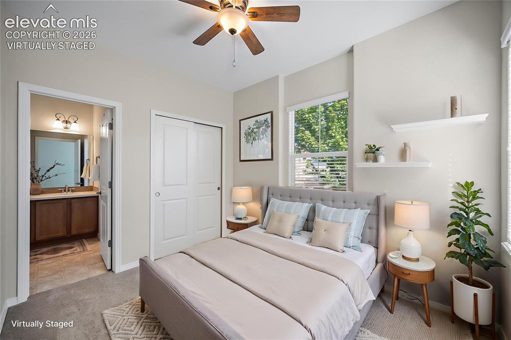 Image 23 of 40: Virtually Staged Second Bedroom