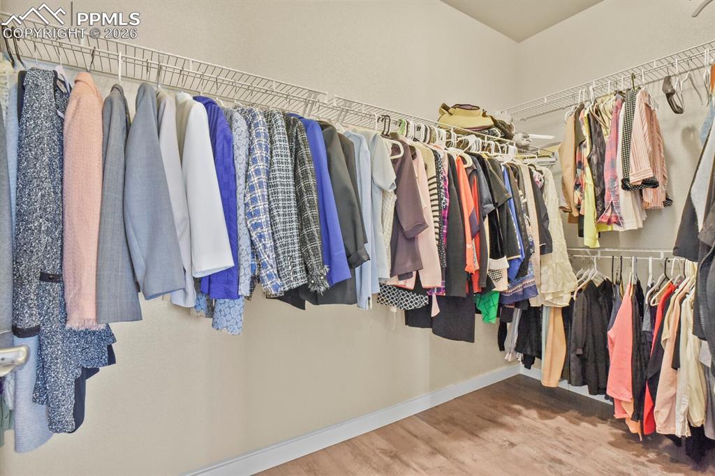 Image 21 of 45: Main level bedroom attached closet