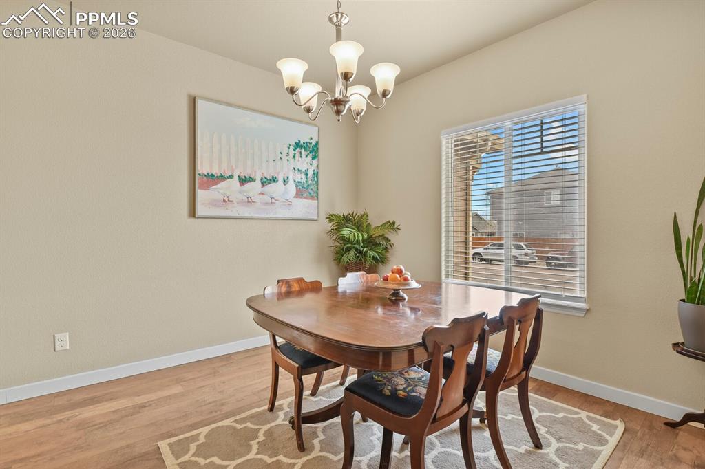 Image 5 of 45: Main level dining room