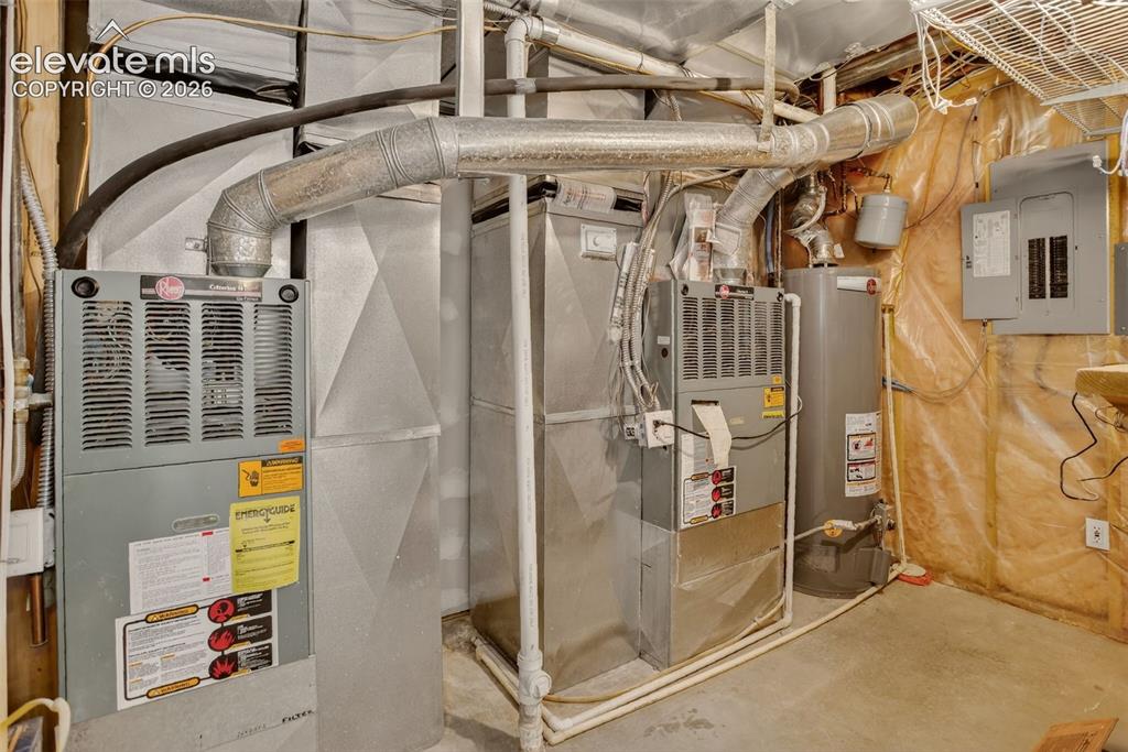 Image 49 of 50: Two furnaces, one with humidifier 
