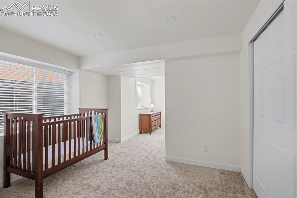 Image 28 of 34: Basement bedroom #5