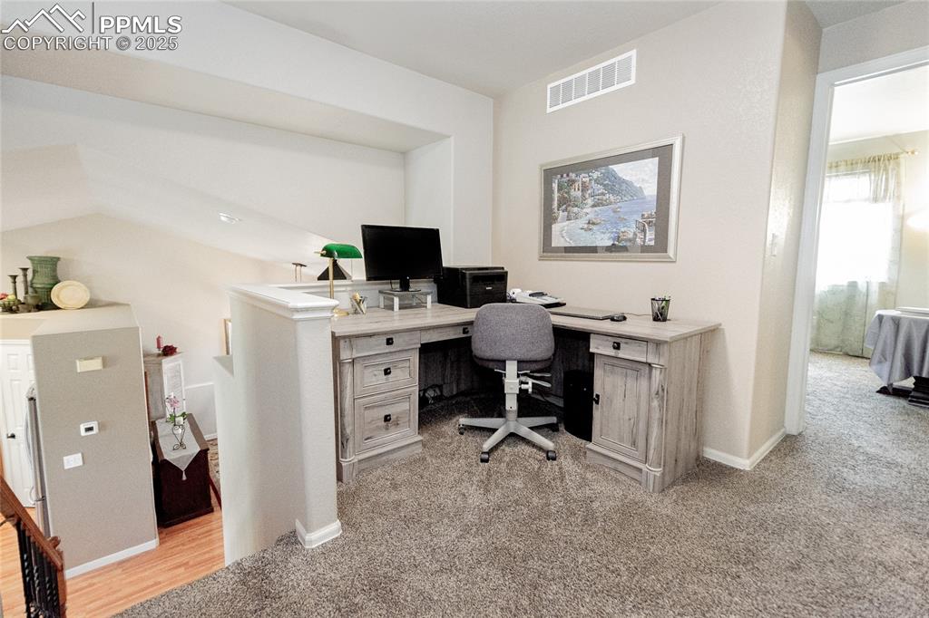 Image 9 of 33: Loft featuring as an office