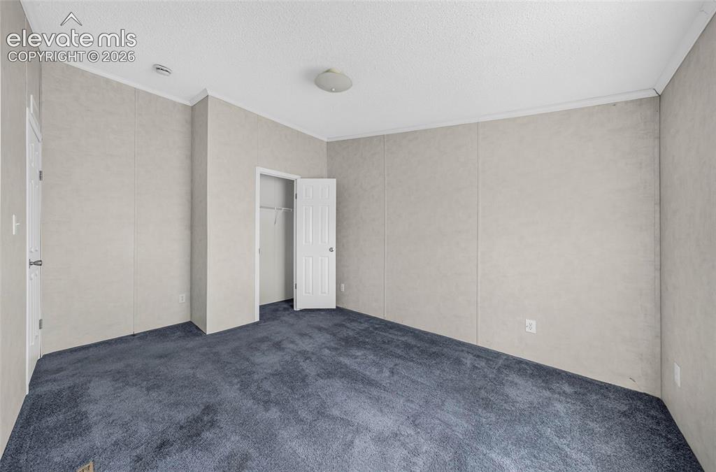 Image 13 of 41: Carpeted flooring and a built-in closet