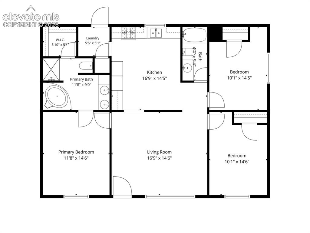 Image 41 of 41: Manufactured Home Floor plan