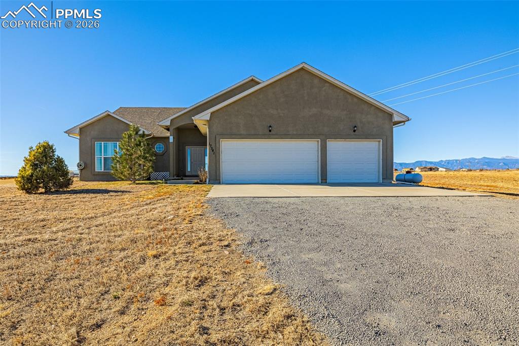 Caption: Front of Structure