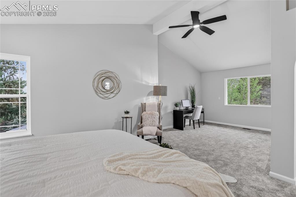 Image 13 of 24: Vaulted ceilings & sitting area