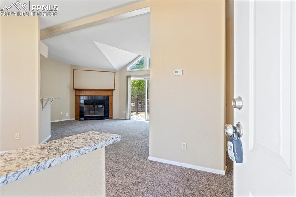 Image 5 of 37: Upon entering the home, you are met by the home