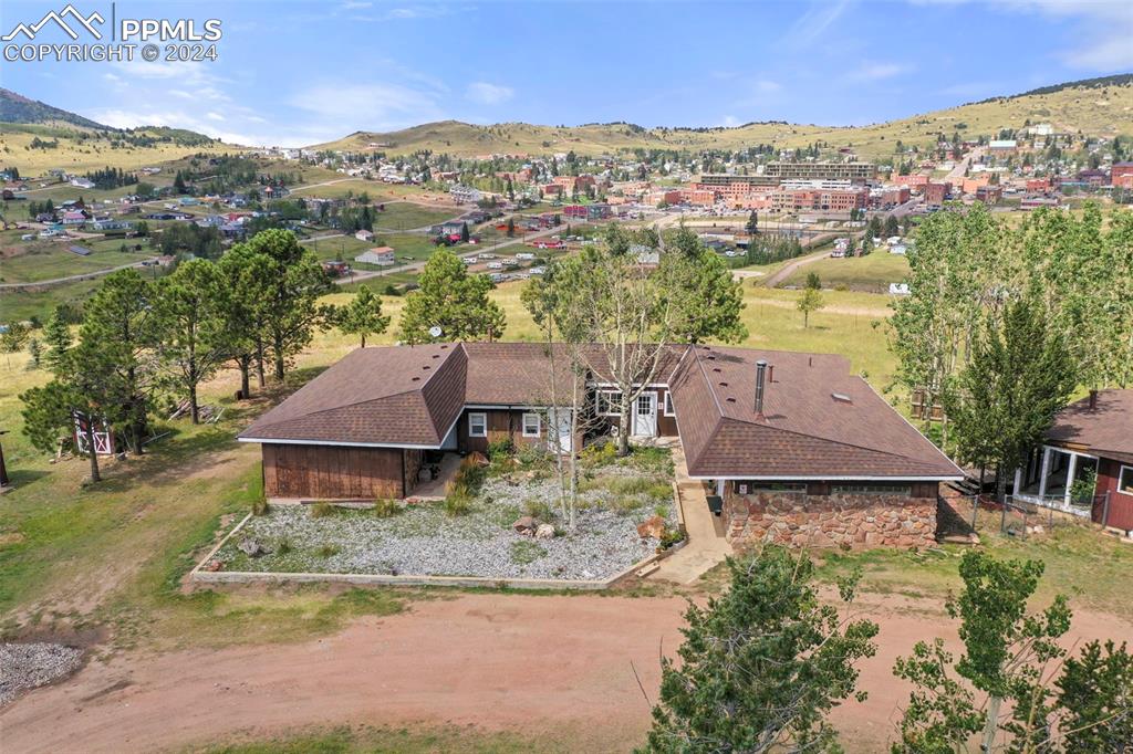 Caption: Aerial View