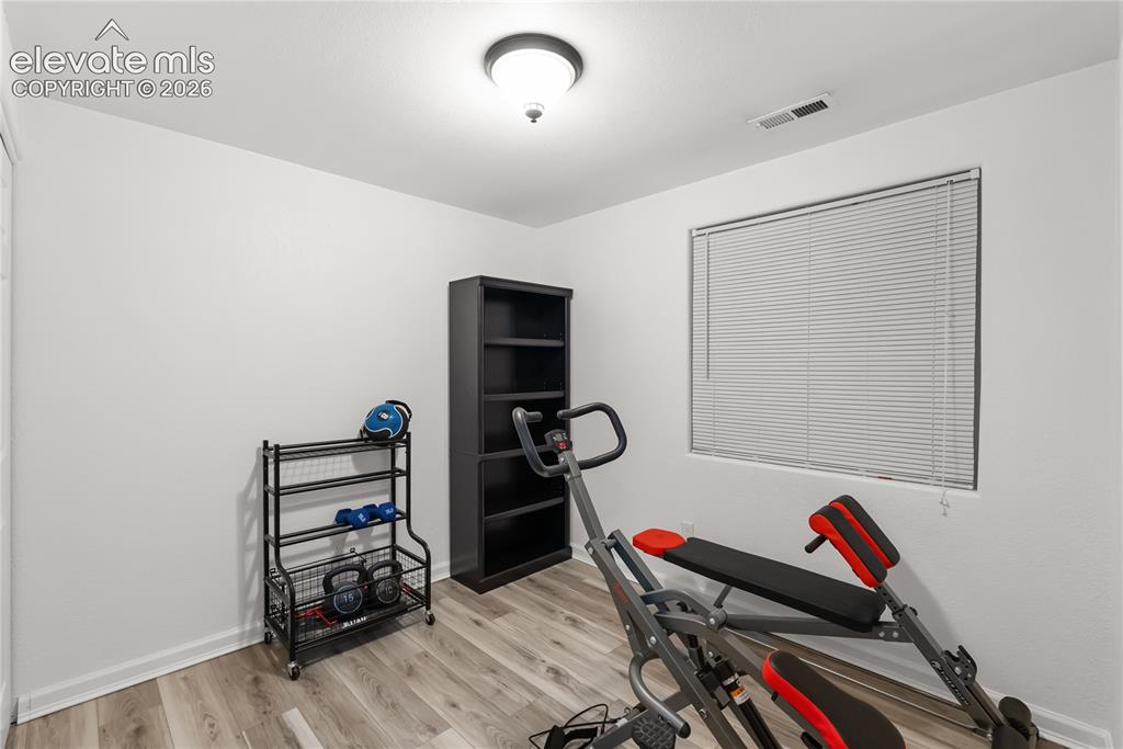 Image 18 of 34: Fourth bedroom in basement
