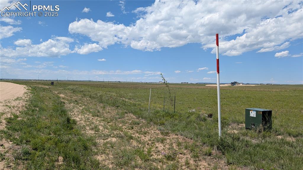 Image 19 of 24: Here is the approximate front-right or Southeast corner of the lot with ele