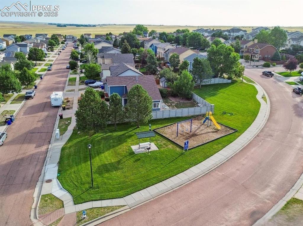 Image 18 of 18: Aerial view of residential area
