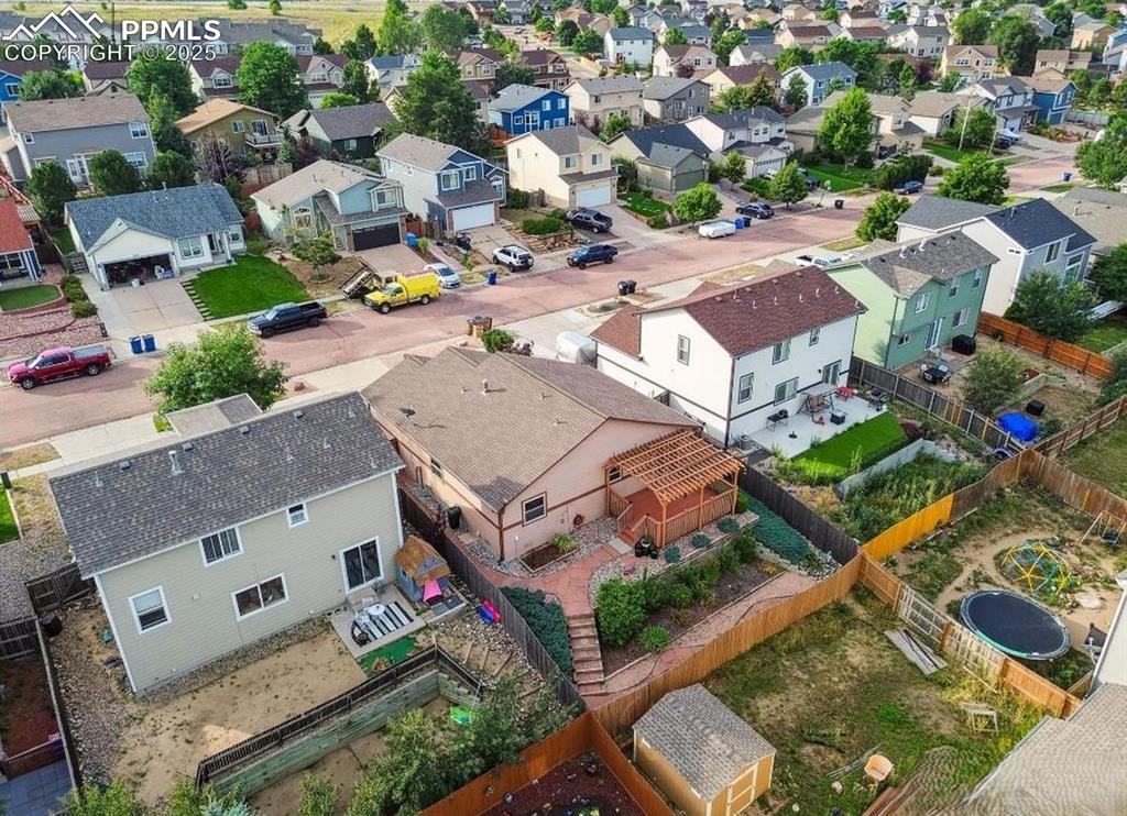 Image 3 of 18: Aerial view of residential area
