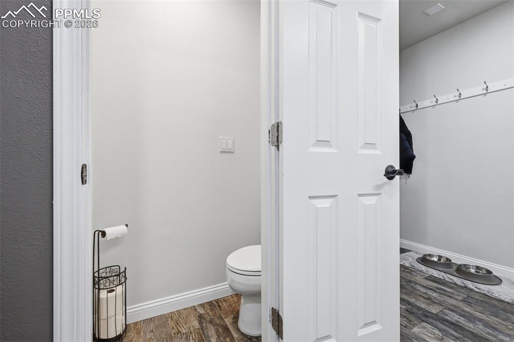 Image 16 of 50: Half bath on main floor