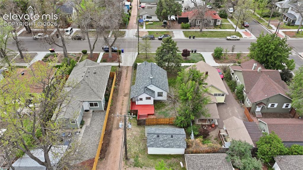 Image 34 of 45: Aerial of street