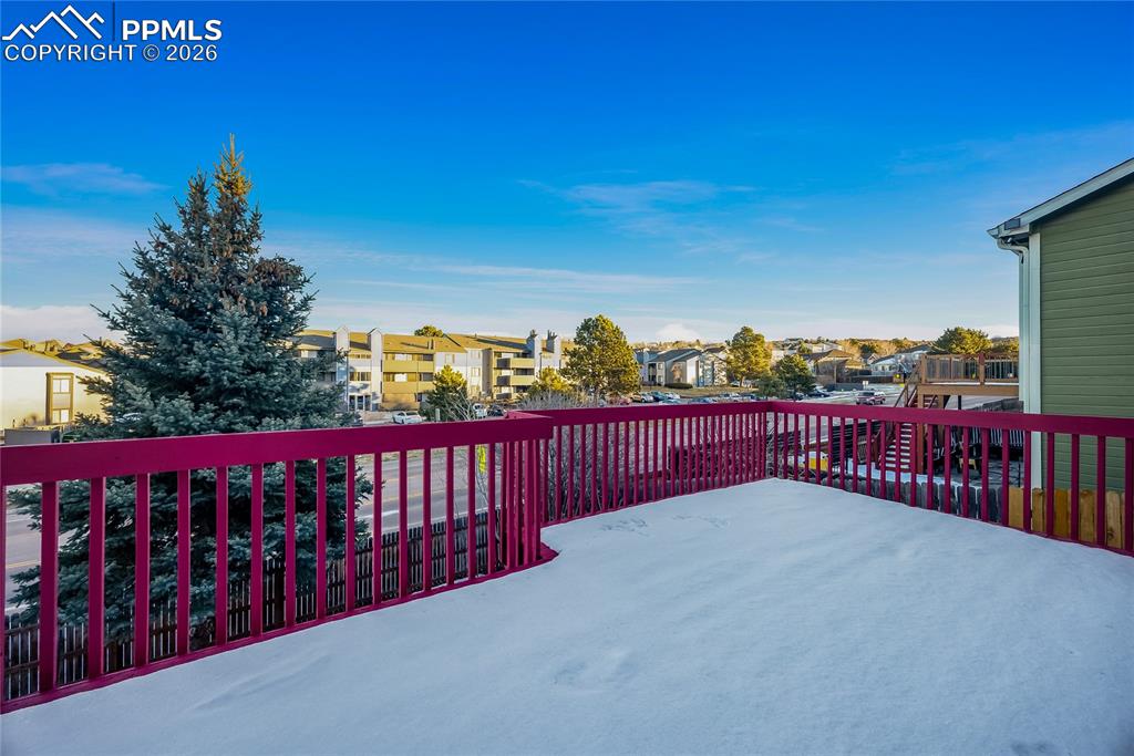 Image 26 of 32: View of wooden deck