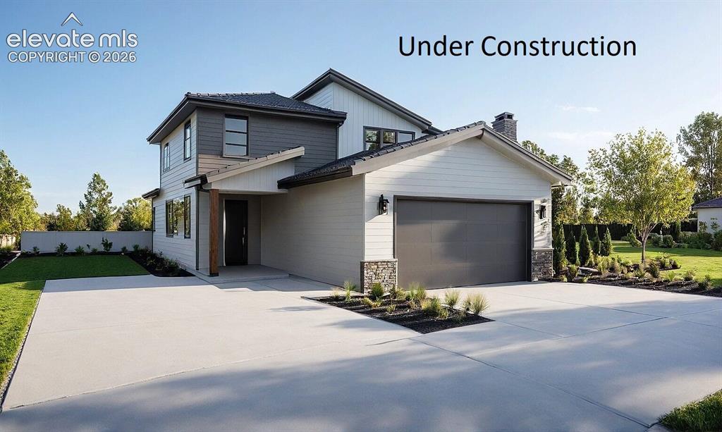 Caption: Front of Structure