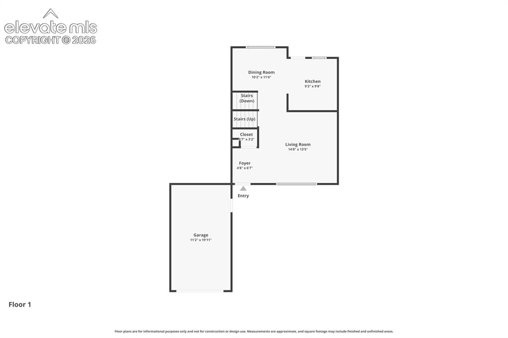 Image 30 of 32: Floor plan showing the functional tri level layout and multiple living spac