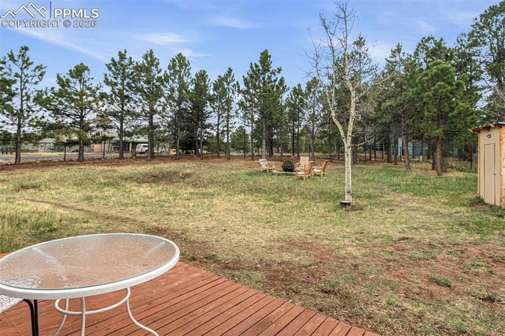 Image 13 of 31: Back deck walk out