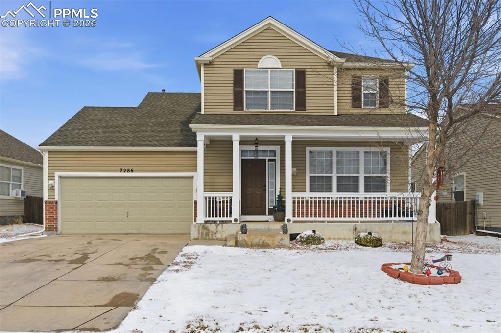 Caption: Front of Structure