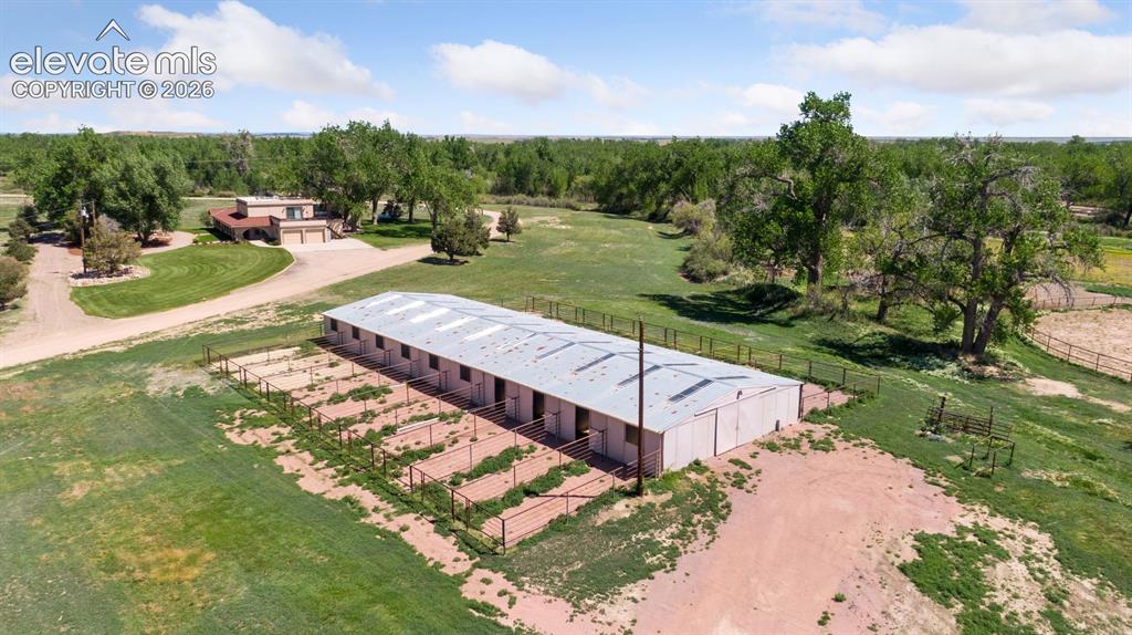 Image 5 of 50: Separate 19-Stall Barn & Equestrian Facilities