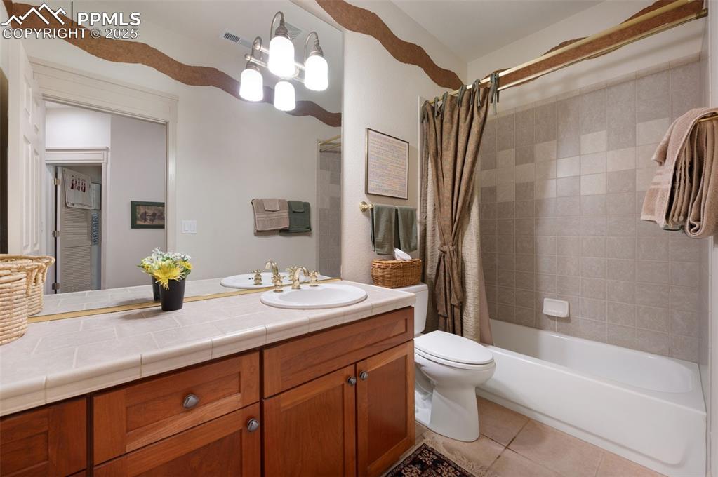 Image 27 of 41: Full bathroom in basement