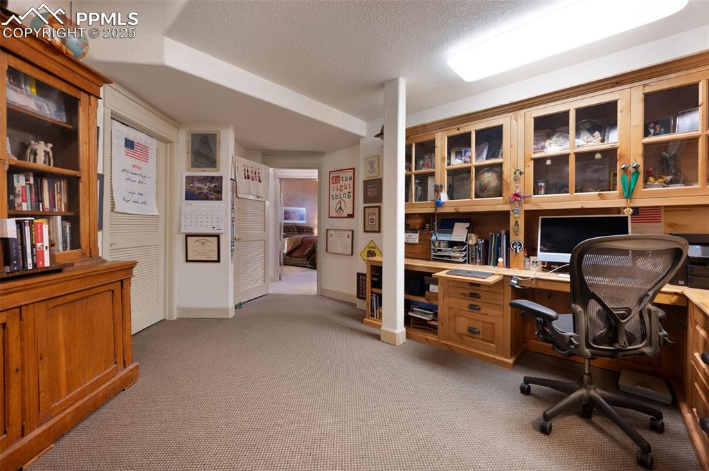 Image 30 of 41: Basement den/office