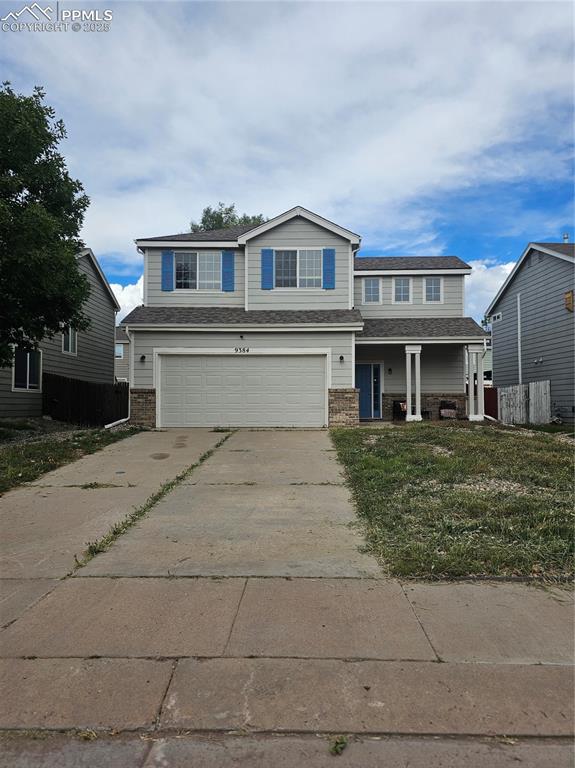 Caption: Front of Structure