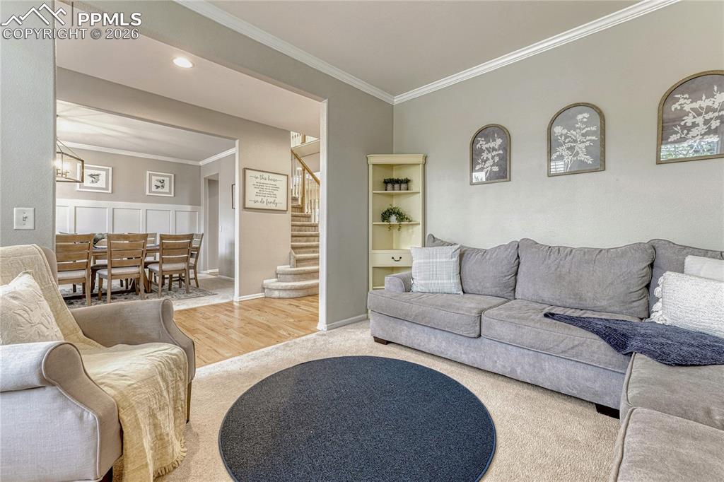 Image 7 of 48: Open to the formal dining.