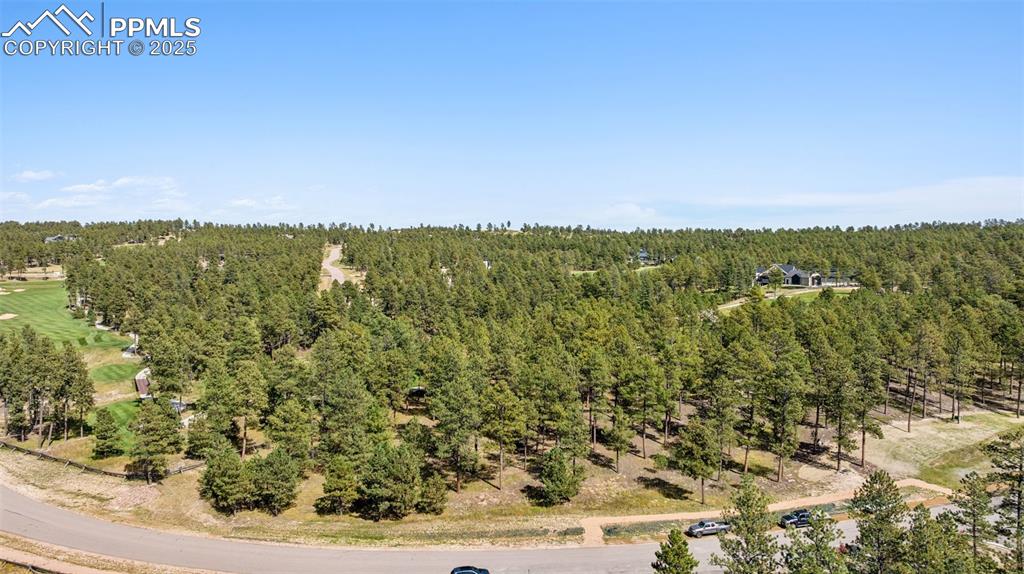 Image 5 of 14: Looking East.  Hole 15 not visible due to Porperty trees, Hole 16 to the No