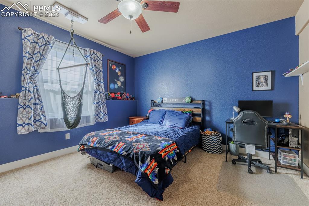 Image 31 of 49: bedroom #4 on lower level