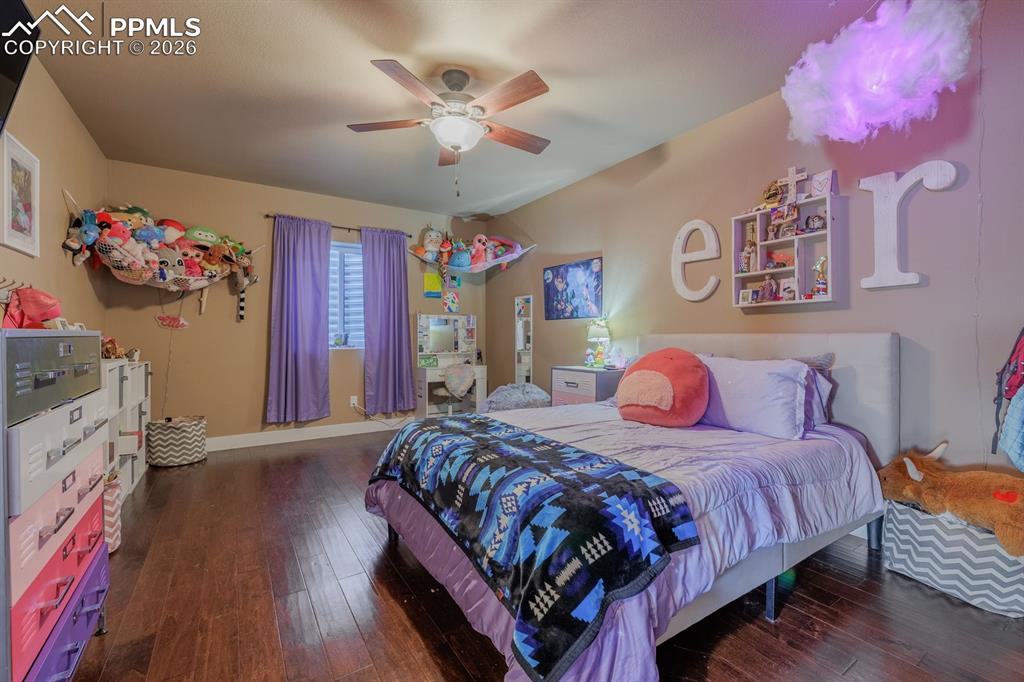 Image 33 of 49: bedroom #5 on lower level.