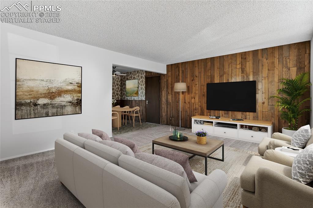 Image 8 of 42: Living Room - Virtually Staged