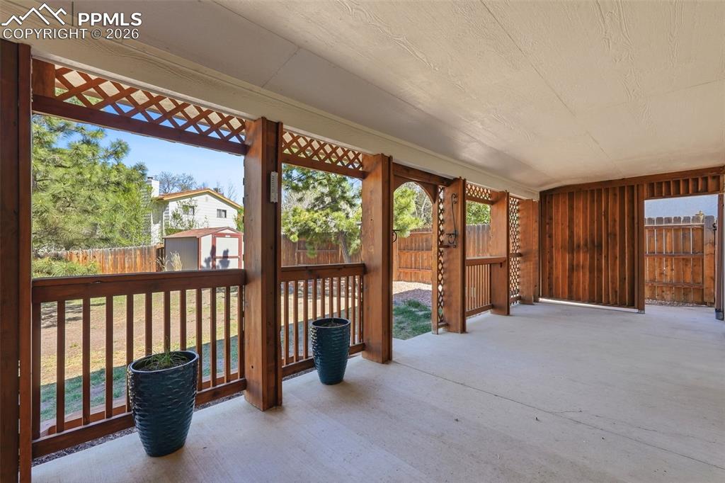 Image 2 of 50: Covered Back Patio