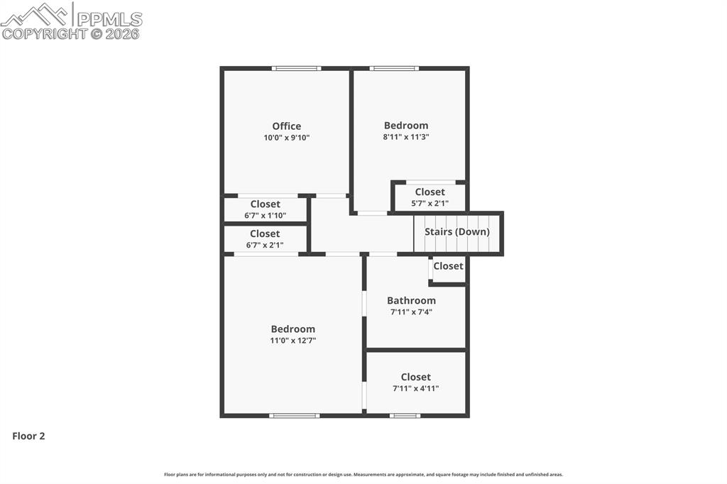 Image 49 of 50: Upper Level, Primary Bedroom, Walk In Closet, Full Bathroom, As Well As 2 A