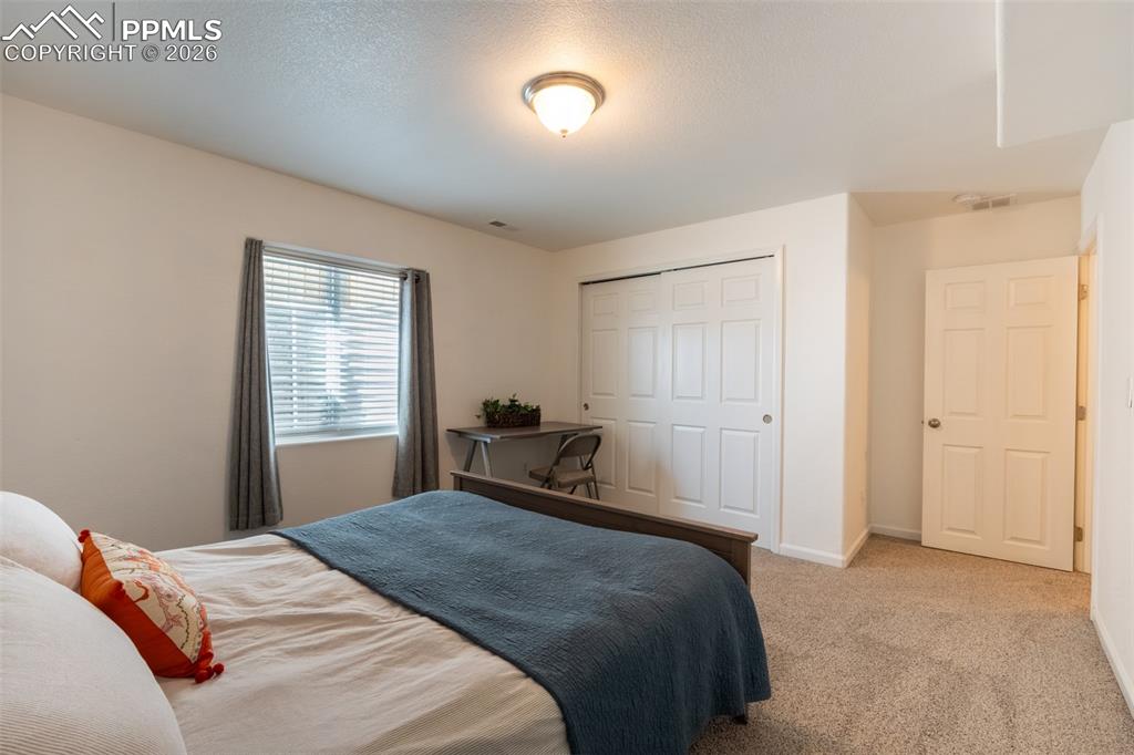Image 34 of 39: Lower level, bedroom 3