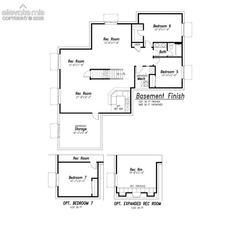 Image 9 of 9: Floor plan:All upgrades were done to home