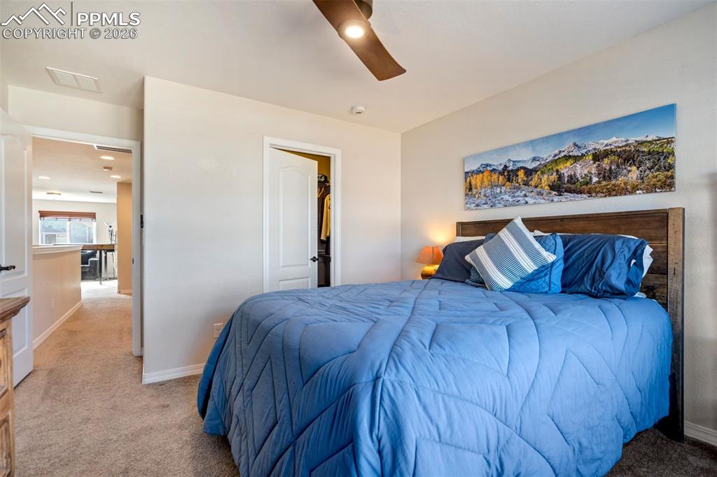 Image 25 of 48: Showing the door into the walk in closet.