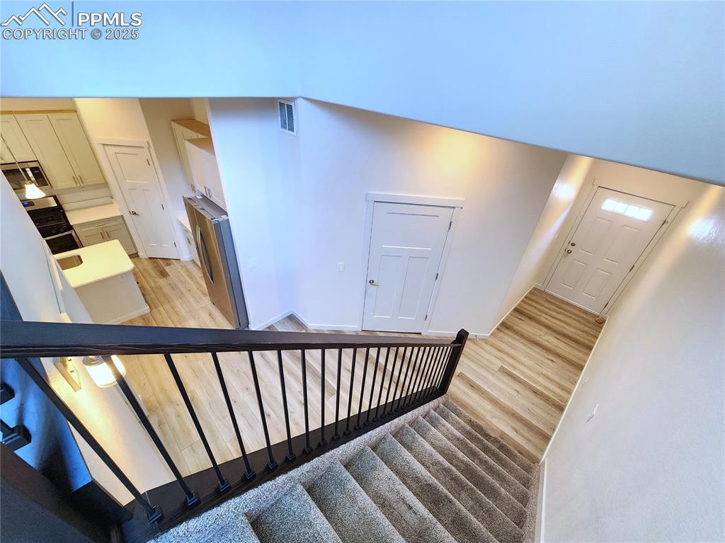 Image 26 of 31: View from upstairs to below