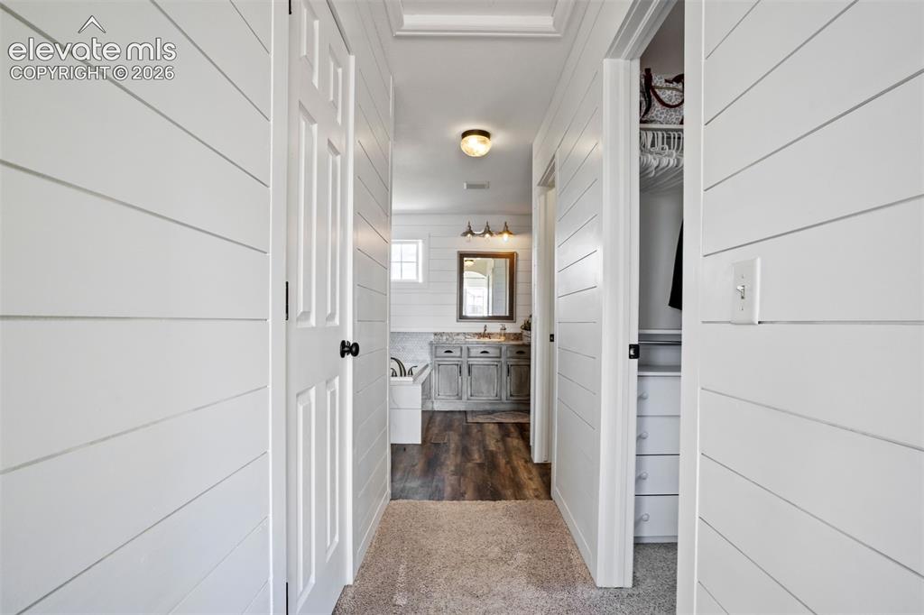 Image 27 of 48: TWO Walk-In Closets