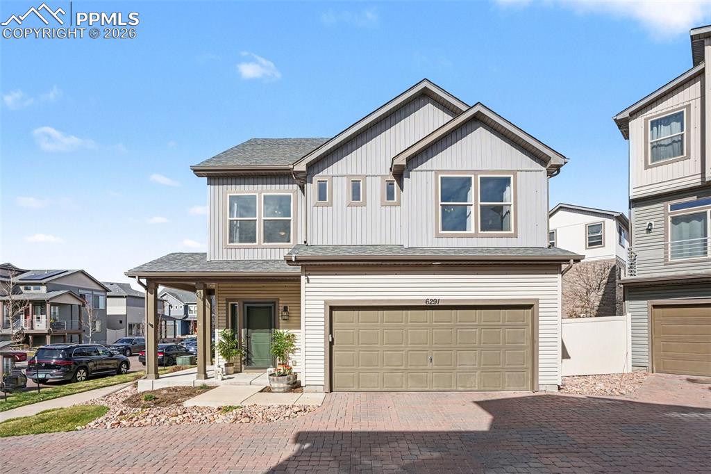 Caption: Front of Structure